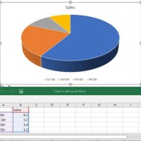 Pie Chart In Microsoft Word 2016