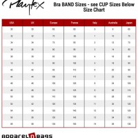 Playtex Bra Size Chart Canada