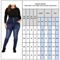 Plus Size Silver Jeans Chart