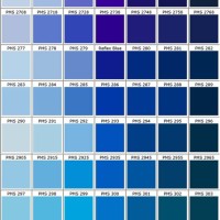 Pms Color Chart Blue