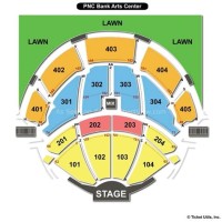 Pnc Arts Center Seating Chart View