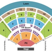 Pnc Pavilion Seating Chart With Rows And Seat Numbers