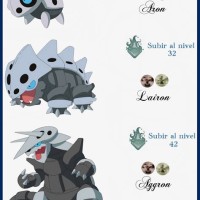 Pokemon Aron Evolution Chart Level