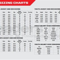 Polaris Snowmobile Jacket Size Chart