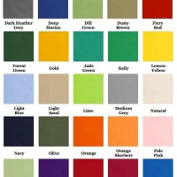 Port Authority Color Chart