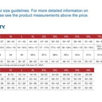 Port Authority Size Chart Mens