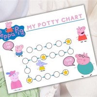 Potty Training Chart Peppa Pig