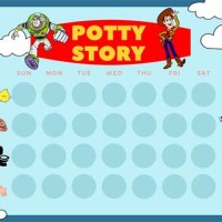 Potty Training Chart Printable Toy Story