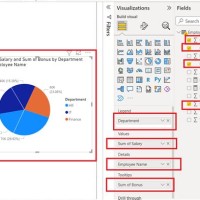 Power Bi Pie Chart Multiple Values