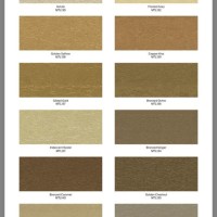 Ppg Metallic Tones Color Chart