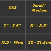 Predator Second Skin Glove Size Chart