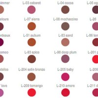 Prestige Lip Liner Color Chart