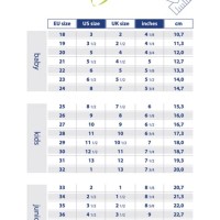 Primigi Shoes Size Chart