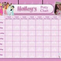 Princess Potty Training Reward Chart