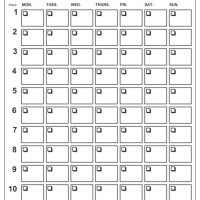 Printable 12 Week Weight Loss Chart