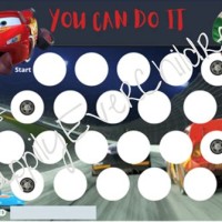 Printable Lightning Mcqueen Reward Chart