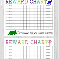 Printable Reward Charts For 8 Year Olds