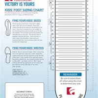 Printable Shoe Size Chart