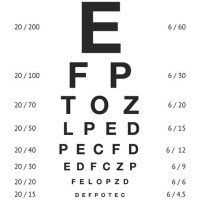 Printable Snellen Chart 6 60