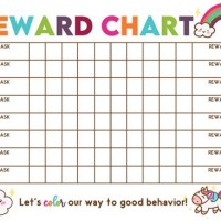 Printable Sticker Chart For Toddlers