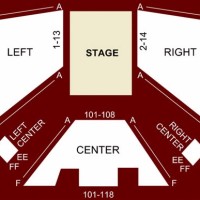 Public Theater Seating Chart