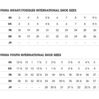 Puma Child Shoe Size Chart