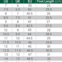 Puma Golf Shoes Size Chart