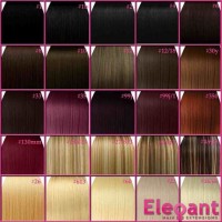 Purple Red Hair Colour Chart