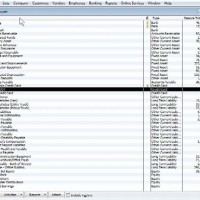 Quicks Nonprofit Chart Of Accounts