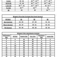 R 038 M Richards Size Chart