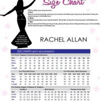 Rachel Allan Size Chart