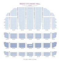 Radio City Hall Interactive Seating Chart