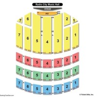 Radio City Seating Chart