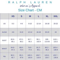 Ralph Lauren Outerwear Size Chart