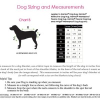 Rambo Dog Blanket Size Chart