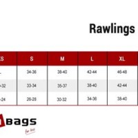 Rawlings Youth Batting Glove Size Chart