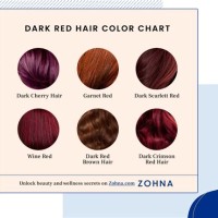 Red Wine Hair Color Chart