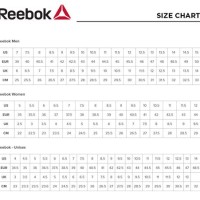 Reebok Shoe Size Chart Australia