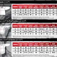 Reebok Youth Xl Jersey Size Chart