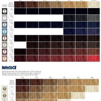 Refectocil Eyebrow Tint Color Chart