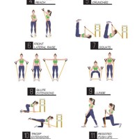 Resistance Band Workout Routine Chart Printable