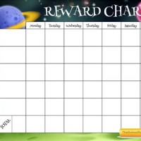 Reward Chart For Four Year Old