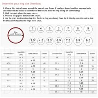 Ring Size Chart Cm To Inches