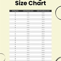 Ring Size Chart Uk