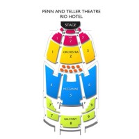 Rio Las Vegas Penn And Teller Seating Chart