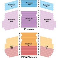 Riverwind Showplace Theatre Seating Chart