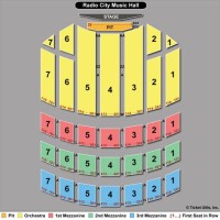 Rockettes Christmas Seating Chart