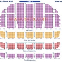 Rockettes Christmas Spectacular Seating Chart