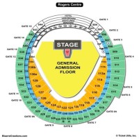 Rogers Centre Interactive Seating Chart Concert