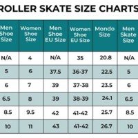 Roller Derby Brand Skates Size Chart